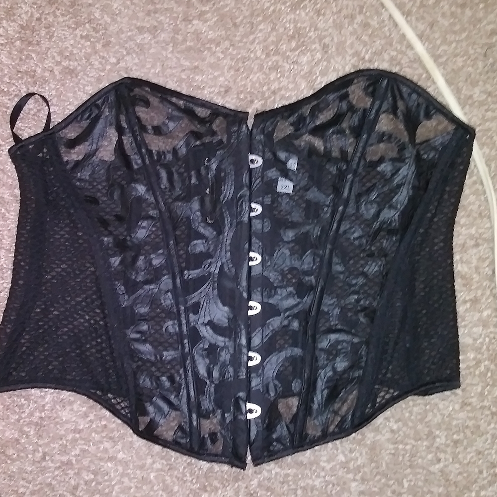 Decorative corset top